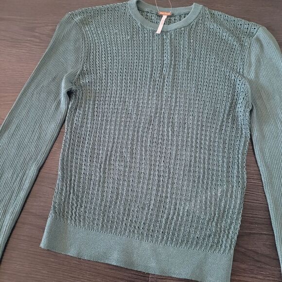 Free People H20 Crew Pullover in Jaded - Picture 1 of 6